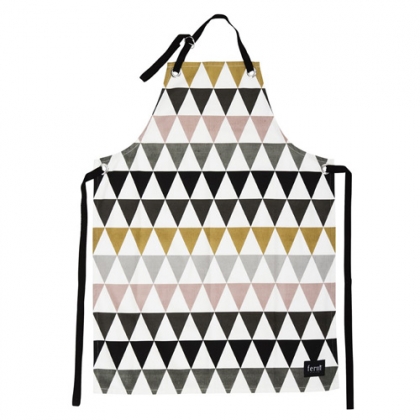 tablier-triangle-ferm-living-multicolore