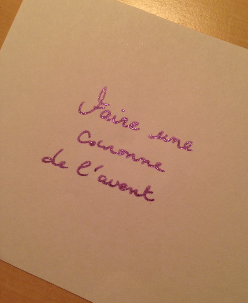 Idée activité pour calendrier avent DIY