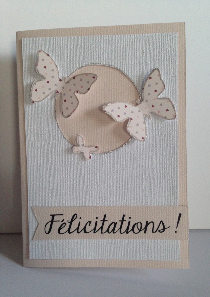 Carte félicitations nouveau bébé