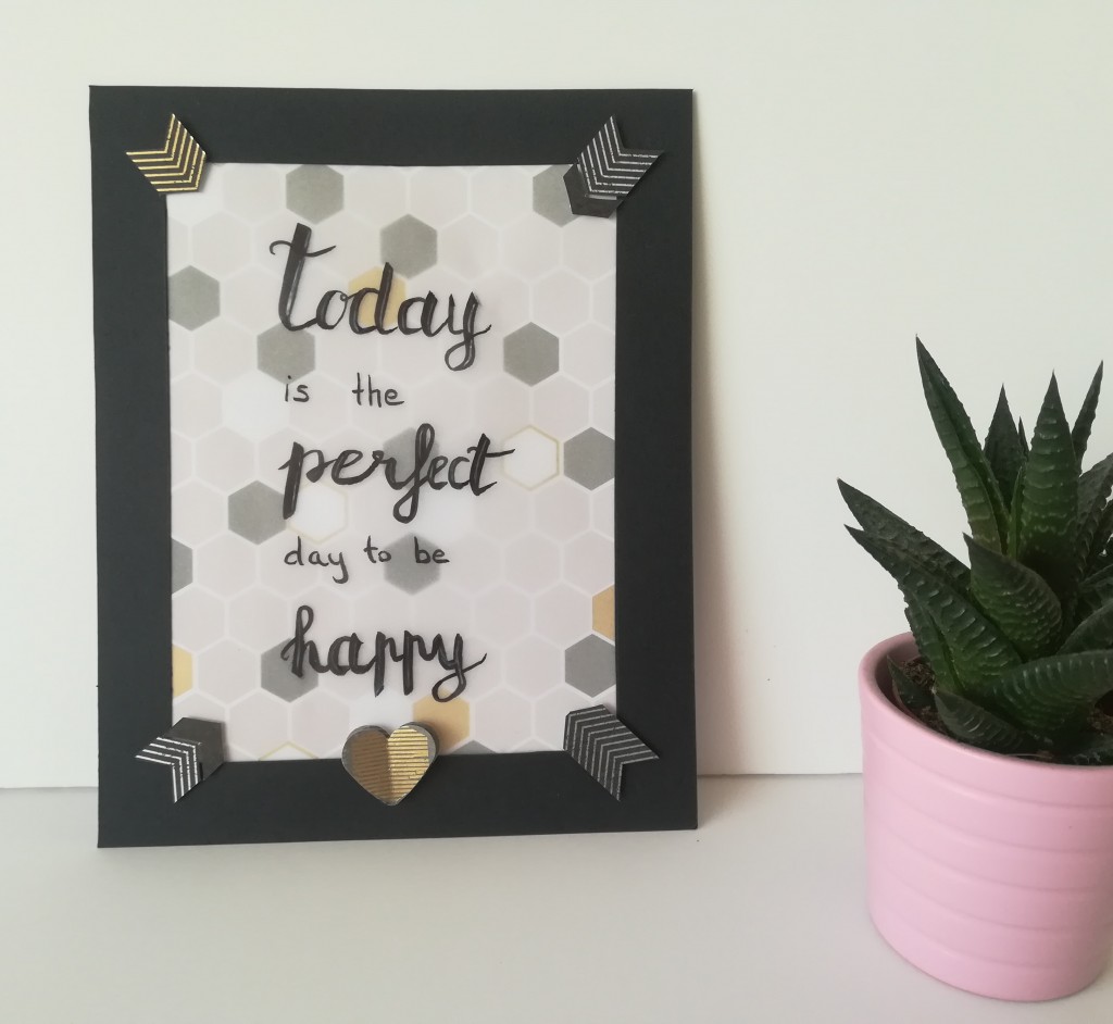 tableau Today is the perfect day to be happy
